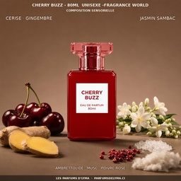 Cherry Buzz - 80ml  Unisexe -Fragrance World