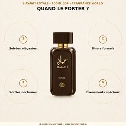 Hayaati Royale - 100ml EDP - Fragrance World