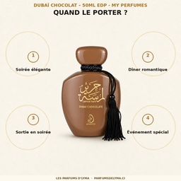 Dubaï Chocolat – 50ML EDP - My Perfumes