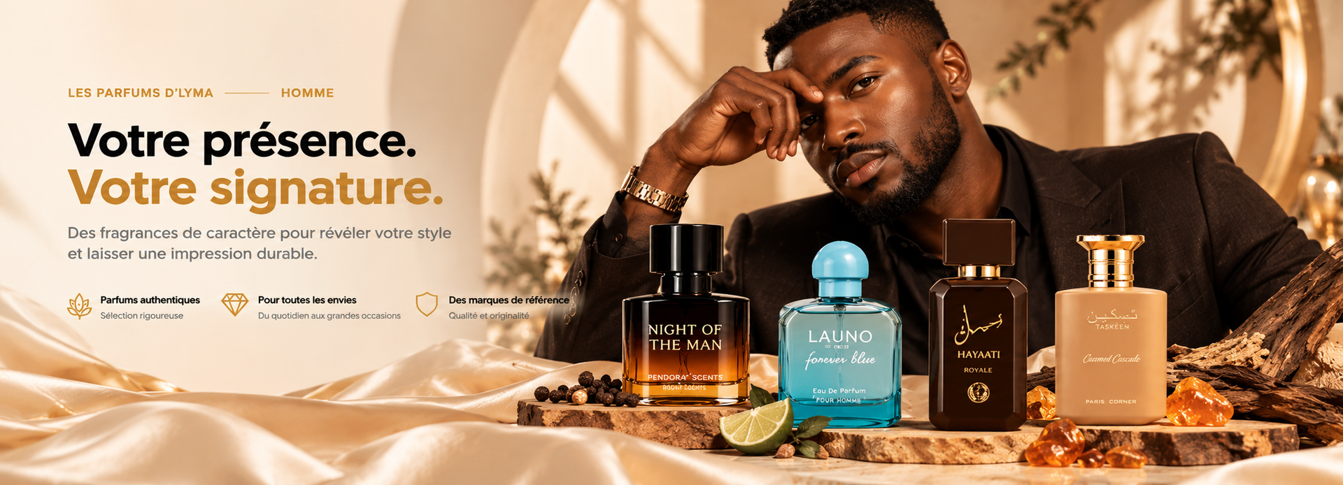 Parfums Homme — Les Parfums d'Lyma
