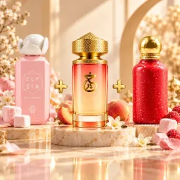 Routine Gourmande - Elysia Marshmallow 100ml, Khair Peach Delulu 100ml & Candy Dream 100ml
