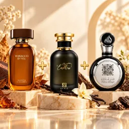 Routine Homme Élégant - Fakhar 100ml, Tobacco d'feu 100ml & Enoless 100ml