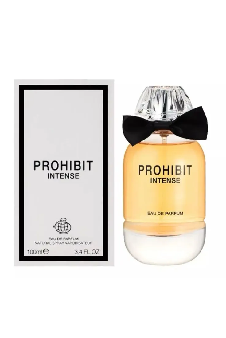 Prohibit Intense – L’Élégance Interdite & Le Sillage Envoûtant à Abidjan (Maison Fragrance World)